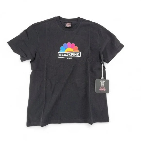 Blackpink Takashi Murakami Rainbow Flower Logo XS NTWRK 2023 K Blackpink Takashi Murakami Rainbow Flower Logo XS NTWRK 2023 K